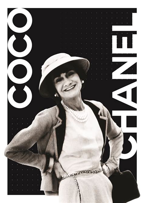 coco chanel poster.